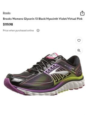 Brooks Glycerin 13 Womens Size 12B New With DEFECT Read Desc. No original Box